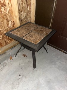 outdoor table