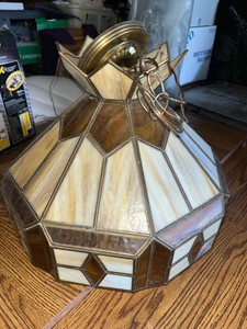 stained glass light shade