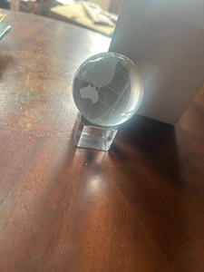 Crystal globe