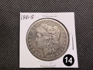 1881-S Morgan Silver Dollar
