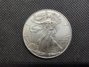 2016 BU 1 Oz. Silver American Eagle