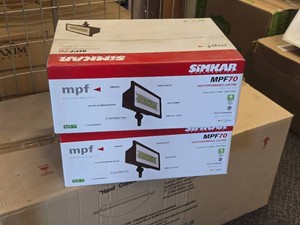 Lot of (2) Simkar LED Flood Light MPF70
