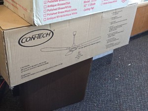 Lot of (1) Con-Tech Ceiling Fan 56