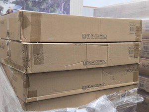 Lot of (4) Maxim Lighting PCB Integrated 35W Linear LED Flush Mount Ceiling Light Fixture 55548WTSN
