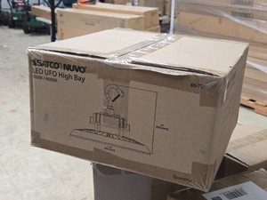 Lot of (1) Satco Nuvo LED UFO High Bay 100W 4000K
