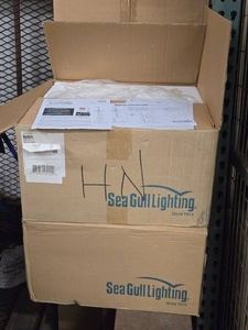 Lot of (2) Sea Gull Lighting Hettinger 3 Light Pendant Light 6639103EN3-962