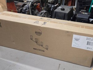 Lot of (1) Trans Globe Vanity Light Fixture 4x60W - Black Finish 80524BK