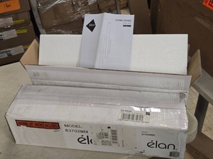Lot of (2) Elan Lighting LED Wall Sconce 83702MBK
