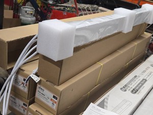 Lot of (3) Aleo 4 LED Lighting LPA Series Linear Architectural Pendant 33W 032-3667