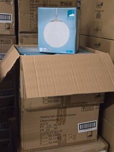 Lot of (2 Boxes) Eglo Rondo Hanging Light - Matte Nickel Finish 85261A 4-count ( 8 total items )