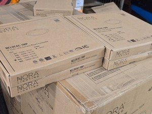 Lot of (4) Nora Lighting� 11 ELO LED Surface Mount Luminaire 4000K NELOCAC-11RP