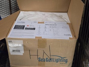 Lot of (1) Sea Gull Lighting Hettinger 3 Light Pendant Light 6639103EN3-962