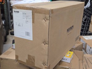 Lot of (1) Nuvo Lighting 3 Light LED Vanity Light 10.5W - Mahogany Bronze  Satin White Glass Finish 62-438