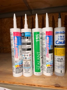 Mapei, Latasil & ColorFast Tile Caulk and Silicone Sealants  Lot of 5
