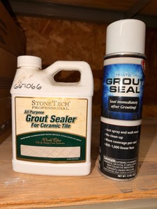 StoneTech Professional Grout Sealer & Ultimate Fast Grout Seal  Lot of 2