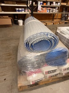 Approx. 600 sqft Ardex flexbone floating tile underlayment