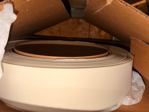 Tarkett ColorMatch Almond Vinyl Cove Base Wall Base Roll  4 x 120