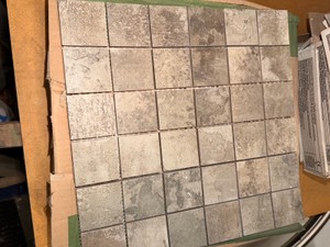 Duranite Porcelain Mosaic Tile Sheets  Stone Look  New