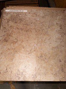 Congoleum DuraCeramic RN-42 Stone-Look Flooring Tiles  approx 7 Boxes