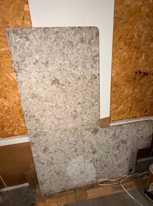 Granite Countertop approx 59x43x 26