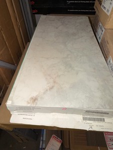 Approx. 72 Sq. Ft. Nazare Cliff Luxury Vinyl Tile (LVT) Flooring  Marble Look