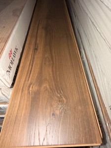 Approx. 66 Sq. Ft. Mohawk Laminate Flooring, Cliffside Pecan, 8.35 x 54.33