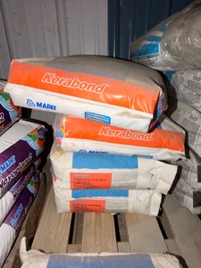Lot of MAPEI Kerabond Premium Dry-Set Tile Mortar