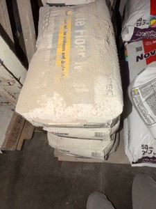 Approx. 8 Bags Tile Crete Floor Mud (50 lb Bags)
