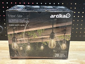 Artika 20 Bulb LED Solar String Lights
