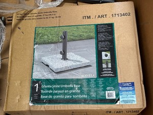Granite Stone Umbrella Base