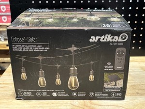 Artika 20 Bulb LED Solar String Lights