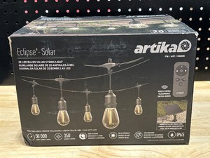 Artika 20 Bulb LED Solar String Lights