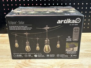 Artika 20 Bulb LED Solar String Lights