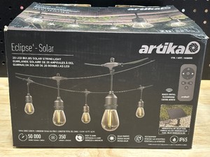 Artika 20 Bulb LED Solar String Lights