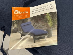 Sunbrella Chaise Lounge Cushion