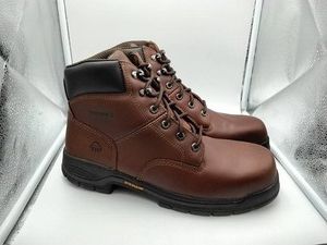 Wolverine Harrison 6 Steel Toe EH Work Boot Mens Brown Size 13 M New (Damaged Box)