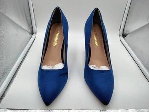 Dream Pairs Christian Womens Royal Blue Suede Pointed Toe Stiletto Pump Size 10 Pre-Owned