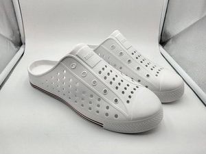 Saguaro EVA Mule Backless Slip-On Water Shoe White Unisex Size 42 EUR (US Mens 9  Womens 10.5) New