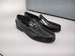 Florsheim Penny Loafers Mens Black Leather Size 10.5 D Pre-Owned