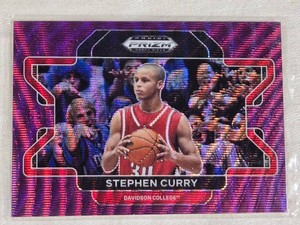 Stephen Curry Rookie 2022 Panini Prizm Draft Picks #45 - Davidson College Basketball Card