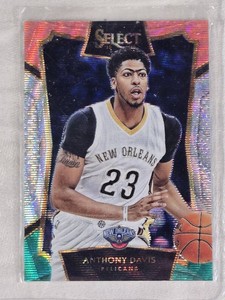 Anthony Davis 2015-16 Panini Select Prizm #71 - New Orleans Pelicans Basketball Card