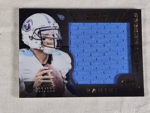 Marcus Mariota Rookie 2015 Panini Black Gold Massive Materials and Numbered 131199 - Tennessee Titans Football Card