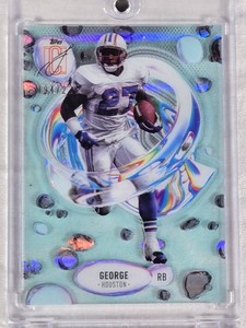 Eddie George 2025 Topps Signature Fluidity F-23 and Numbered 194225