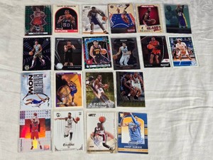 Lot of Mixed Basketball Cards Featuring David Robinson, Alperen Sengun, and More