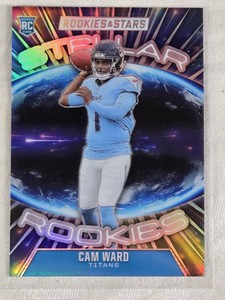 Cam Ward Rookie 2025 Panini Rookies & Stars Stellar #9 - Tennessee Titans Football Card