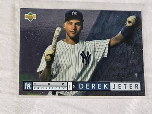 Derek Jeter Rookie 1993 Upper Deck Top Prospects #550 - New York Yankees Baseball Card