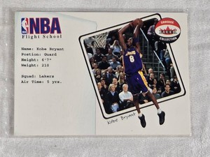 Kobe Bryant 2002 Fleer Shoebox Collection Flight School #2 - Los Angeles Lakers Basketball Card