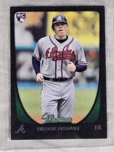 Freddie Freeman Rookie 2011 Bowman #205 - Atlanta Braves Baseball Card