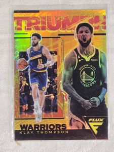 Klay Thompson 2022-23 Panini Prizm Flux #16 - Golden State Warriors Basketball Card