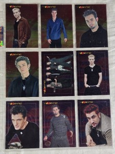 Lot of 9 NSYNC Trading Cards Featuring Band Members
